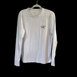Arc'teryx White Long Sleeve Tee